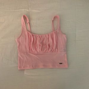 trendy bubblegum pink tank top